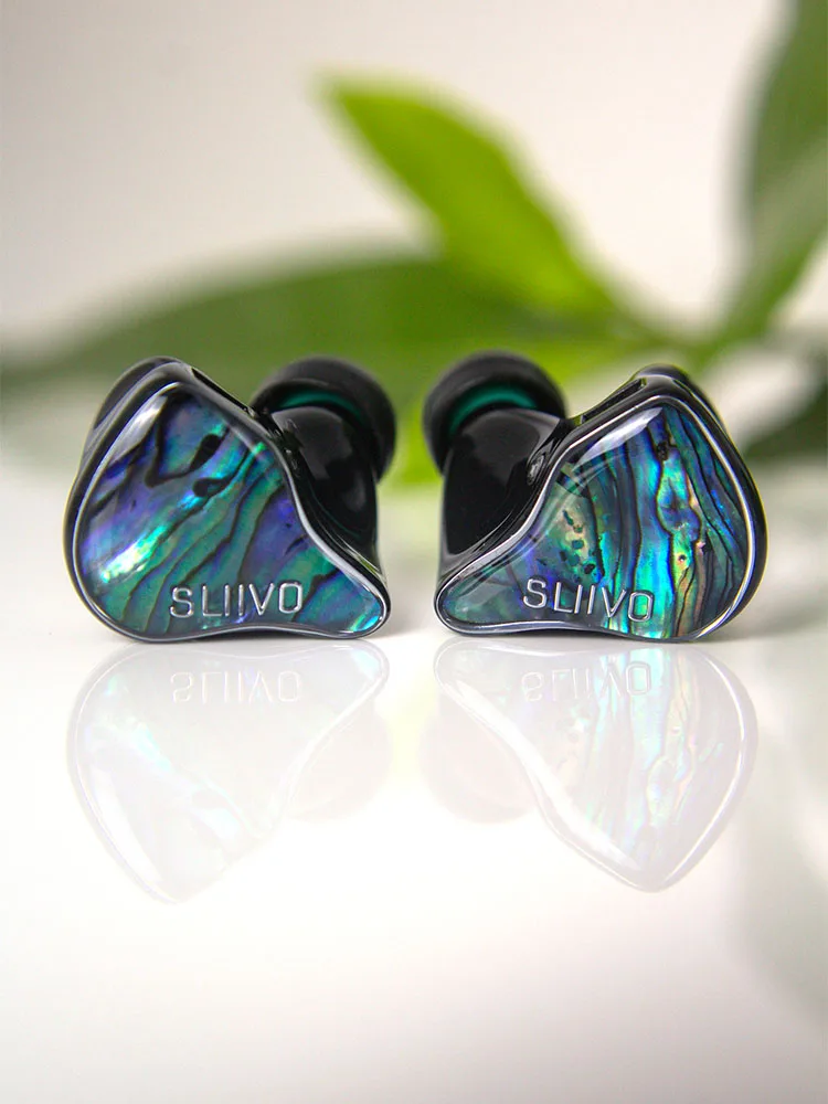 Słuchawki douszne SLIIVO SL224 IEM 2DD+2BA+4MICRO z technologią hybrydową PLANAR, 16 przetworników, Type-C, słuchawki Hi-Fi do monitoringu dousznego, zbalansowane. — zdjęcie produktu 7