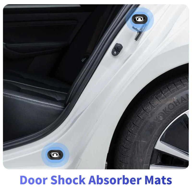 Car Door Auto Trunk Shock Absorber Mats Pads Accessories For Great Wall Hover H5 H3 Safe A21 M2 M4 Wingle Voleex C30 C50