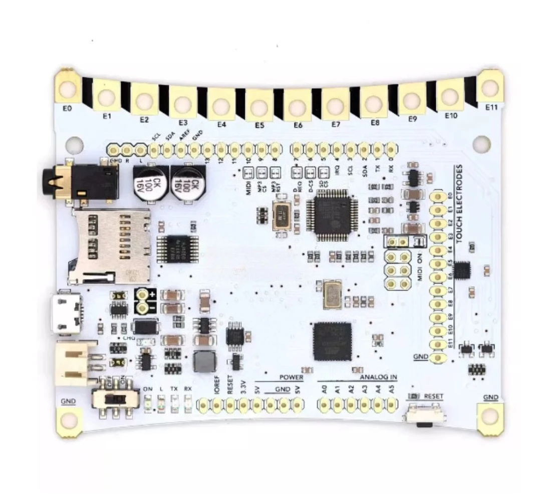

Conductive Ink Touch Development Board MP3 Playback SD Card DIY Interactive Module for Interactive Installation
