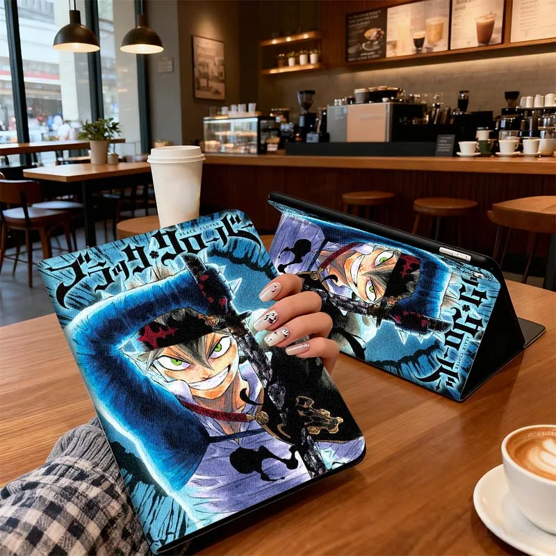 

Cartoon Anime Black Clover For Xiaomi Redmi Mi Pad 4 5 6 6s 7 8 SE Pro 2 11 Plus Max 12.4 11 11.2 12.5 8.7 inch Tablet Case
