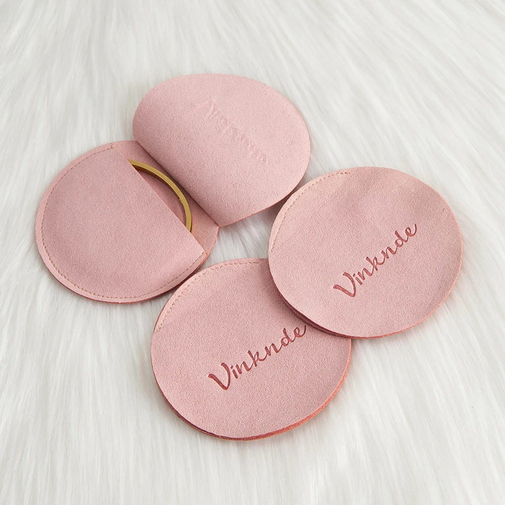 

50 упаковок, круглые сумки из микрофибры с логотипом 12x12 см, кольца, подвеска, ожерелье, бархатные подарочные пакеты на день рождения, Рождество, Хэллоуин