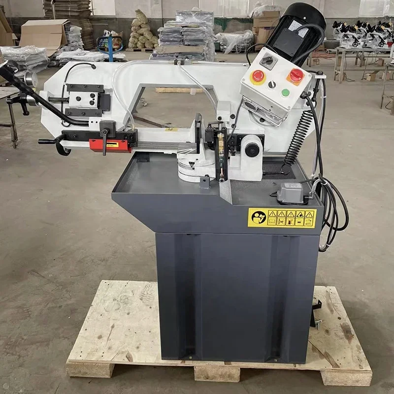 Horizontal Swivel Head Metal Band Saw Metal Steel Cutting Bandsaw Machine