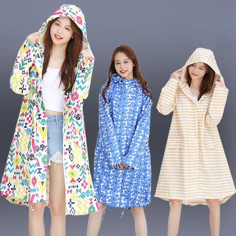 

Модный мужской и женский удлиняющий плащ больших размеров, тонкое пончо, водонепроницаемая длинная дышащая куртка от дождя, плащи для взрослых