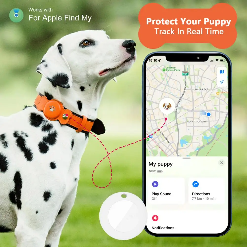 Real-time Tracking on Phone Waterproof Dog Gps Tracker Real-time Gps Tracker Pet Collar Waterproof Long Battery Life for Dogs