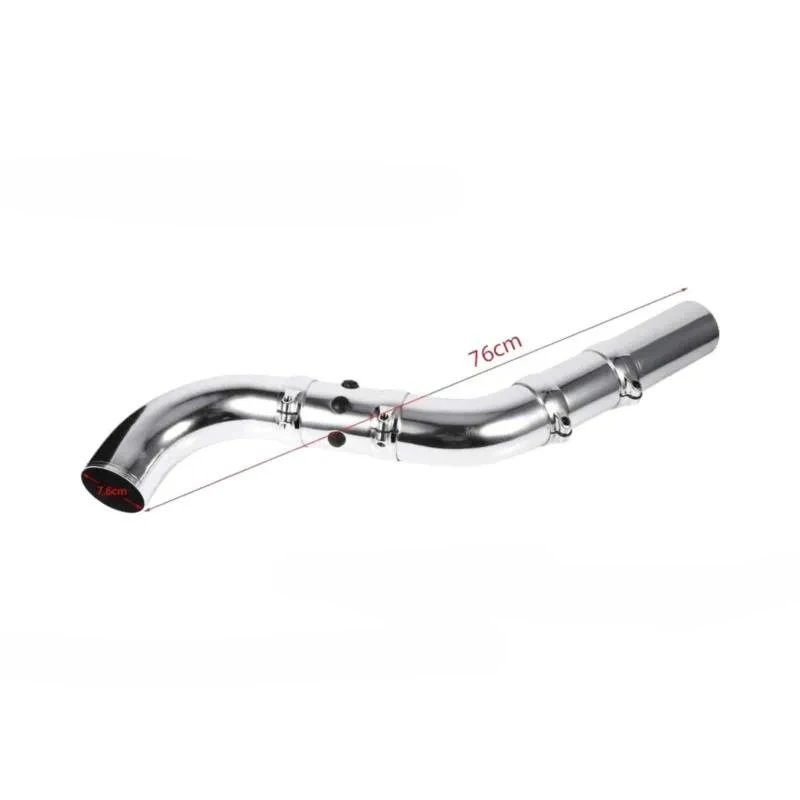 76mm Universal Cold Air Intake Kit 5-Stage Multi-Function Air Induction Pipe Modification Set for Automotive