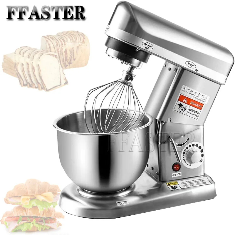 

Stand Mixer Professional Kitchen Aid Food Blender Cream Whisk Cake Dough Mixers Chef Machine