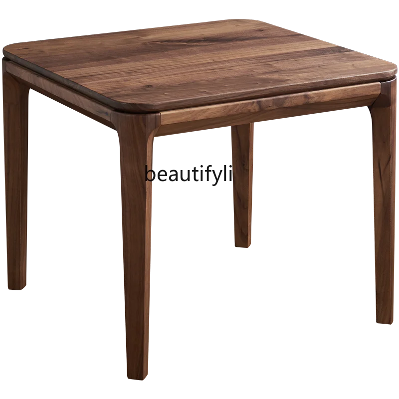 

Black Walnut Living Room Small Table Coffee Table Spend Sofa Side Table Corner Table