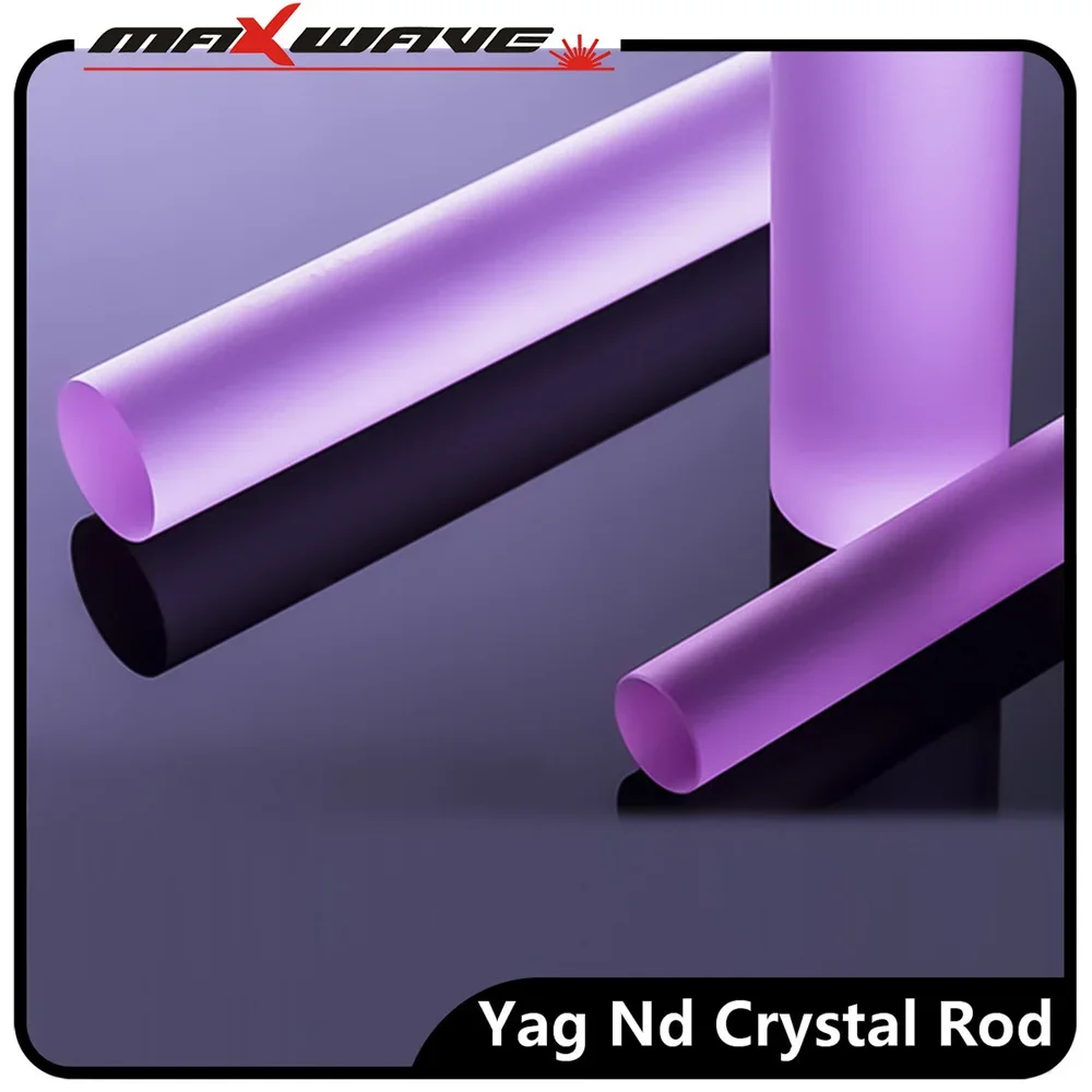 YAG Nd Crystal Rod for Laser Welding Machine with Durable and Long Service Life Consumables for YAG jewelry welding machine