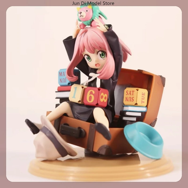 16cm espião × família anya forger adorável criança anime bonito menina figura modelo gk estátua coleção decoração de mesa ornamento brinquedos presente