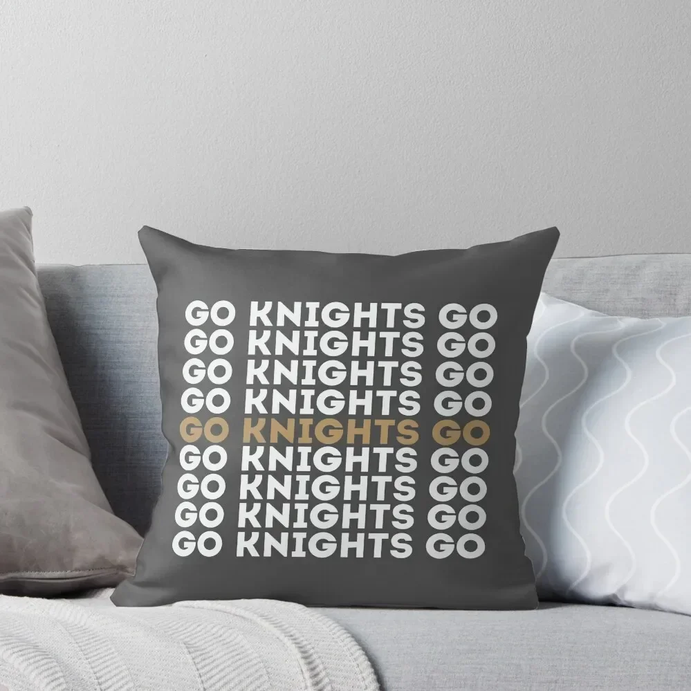 “Go knights go” Vegas themed Throw Pillow Christmas Cushion For Home Decorative Cushions Pillow