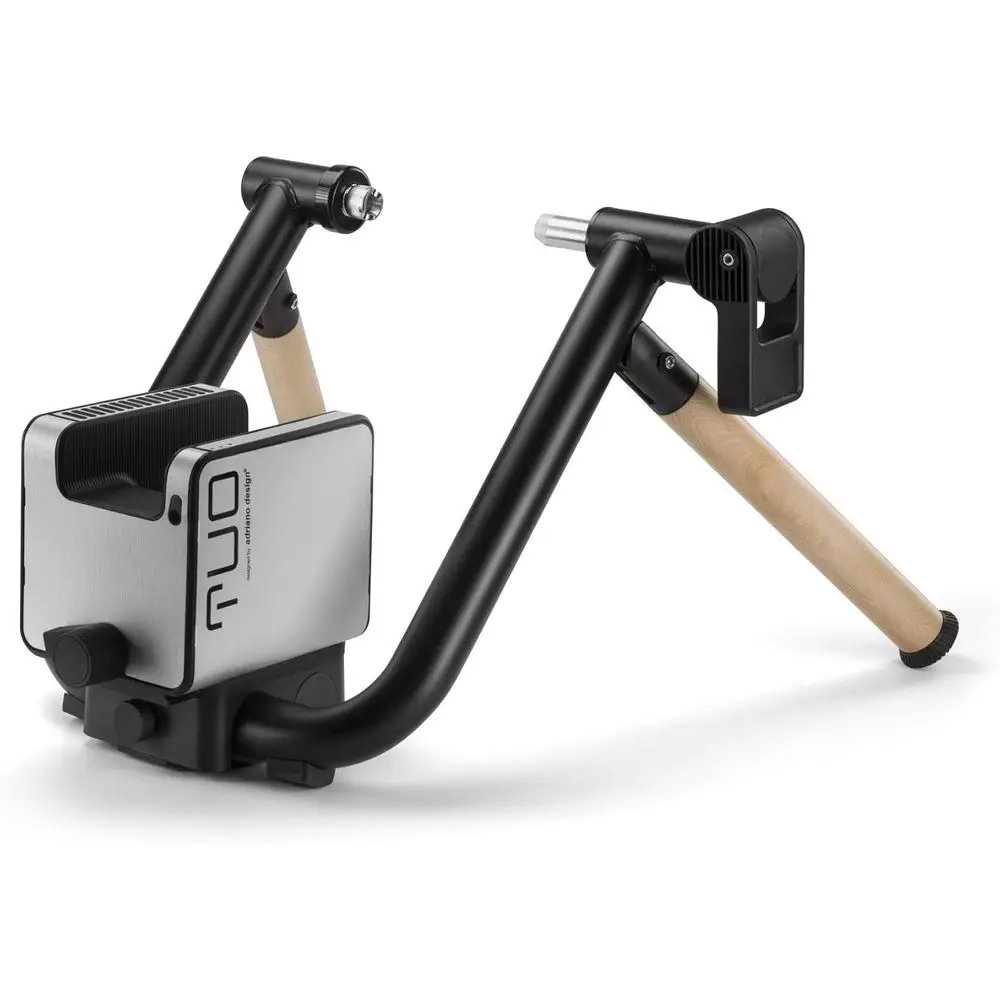 

Compact Smart Bike Trainer with Auto Resistance, ANT+/Bluetooth, 10% Slope, Stylish Design