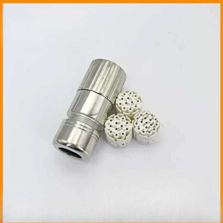 Multi-Pin Intercom Signal Connector 12 Core 17 Core Multi-Circuit Equipment Plug Signal Transmission Adapter