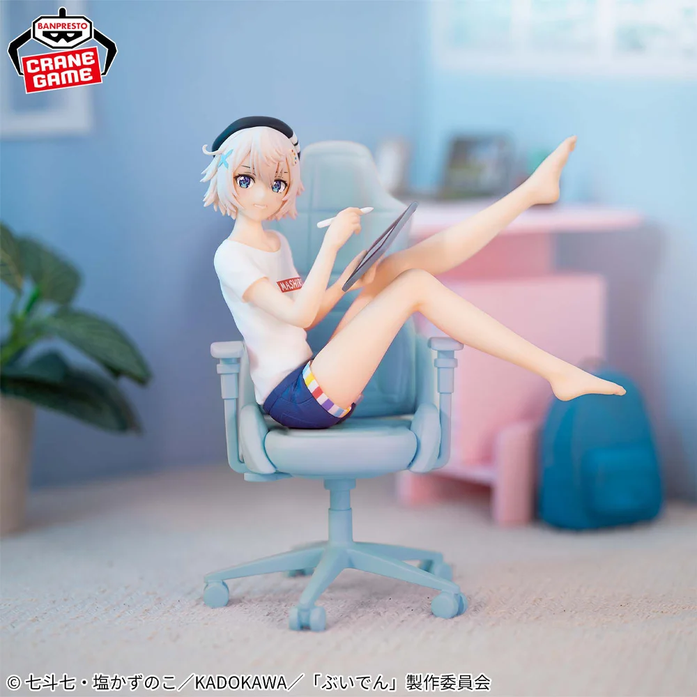 In Stock BANPRESTO VTuber Legend: How I Went Viral after Forgetting to Turn Off My Stream Irodori Mashiro Figure Anime Model Toy