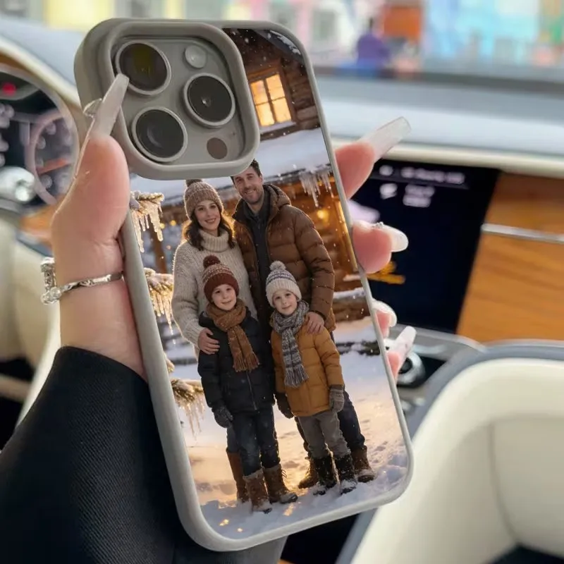 Funda personalizada para iPhone 18, 17, 16, 15, 14, 13, 12, 11 Pro, Xs Max, Plus, Air, Mini, XR, X, 17e, 16e, con carga inalámbrica MagSafe.