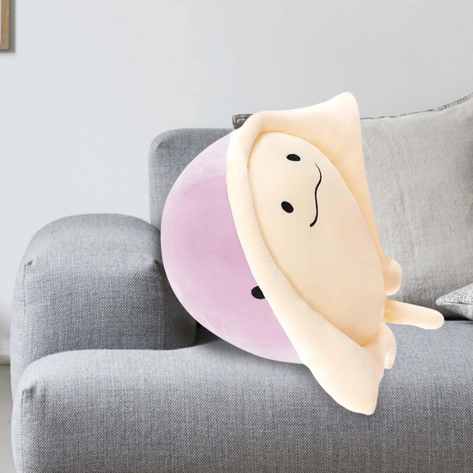 Plush Pillow Stuffed Fish Toy Simulation Cute Sofa Cushion Cartoon Manta Doll