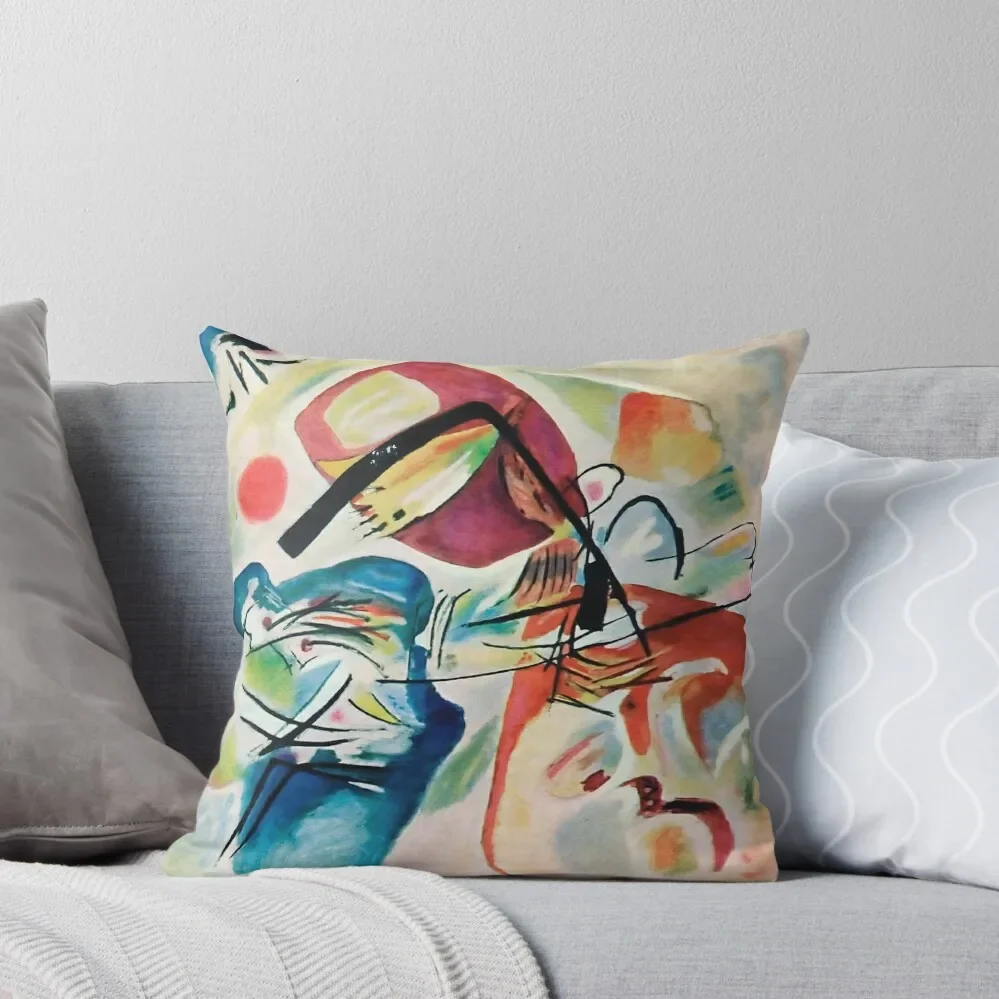 

Kandinsky 1912, Painting, With Black Arch Throw Pillow Decorative Pillow Covers For Sofa christmas ornaments 2025 pillow