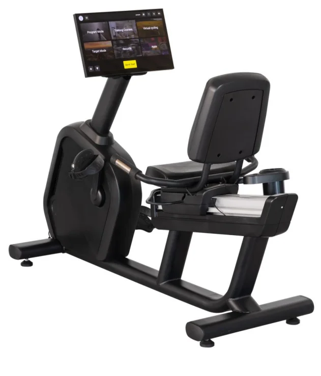 

Hot Selling Commercial Gym Cardio Exercise Training Fitness Equipment Recumbent Exercise Bike LED Screen for Spin Bikes