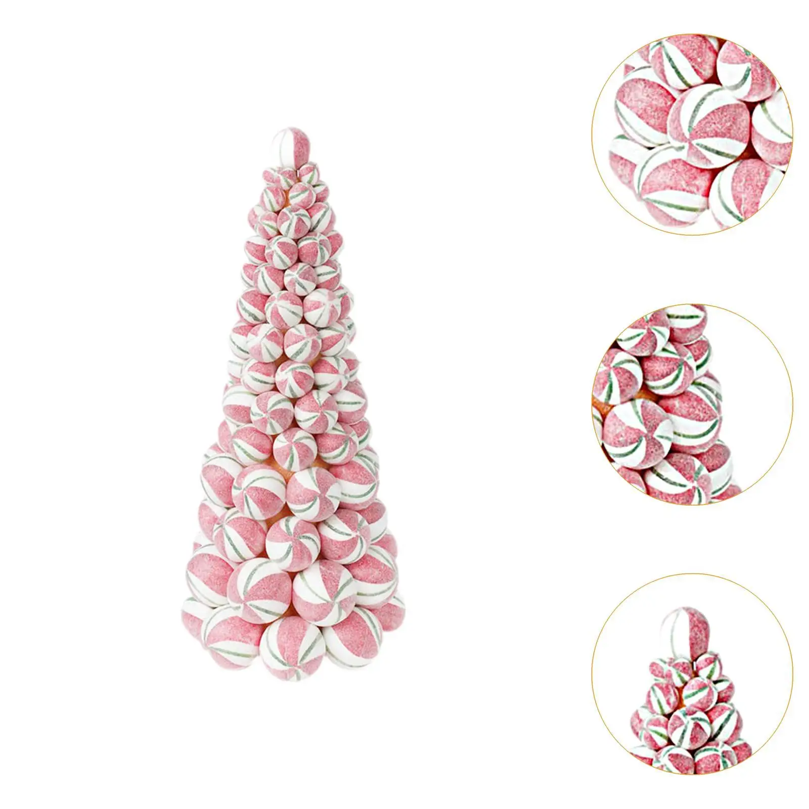 50 cm Christmas Ball Tree Xmas Tree Figurine Decorative Accessories Christmas
