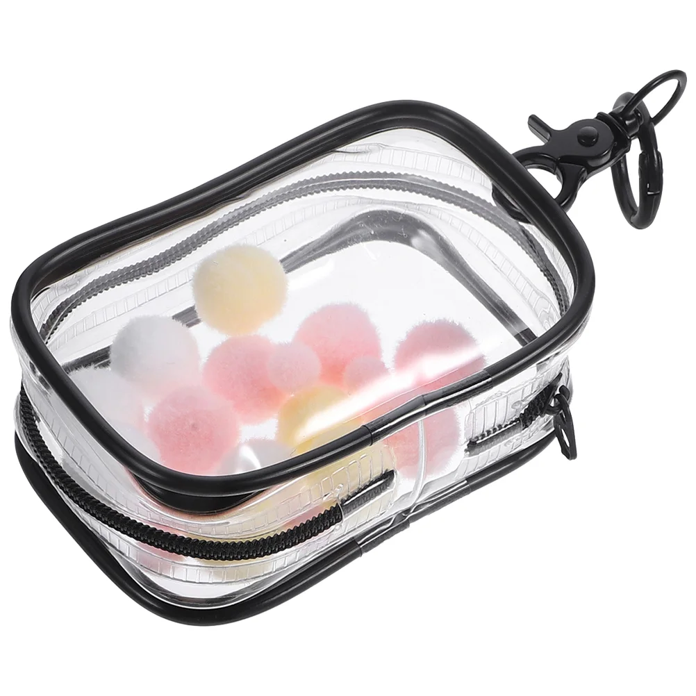 

Bag Clear Zipper Pouches for Storage Small Babies Dolls Sturdy Holder Decorate