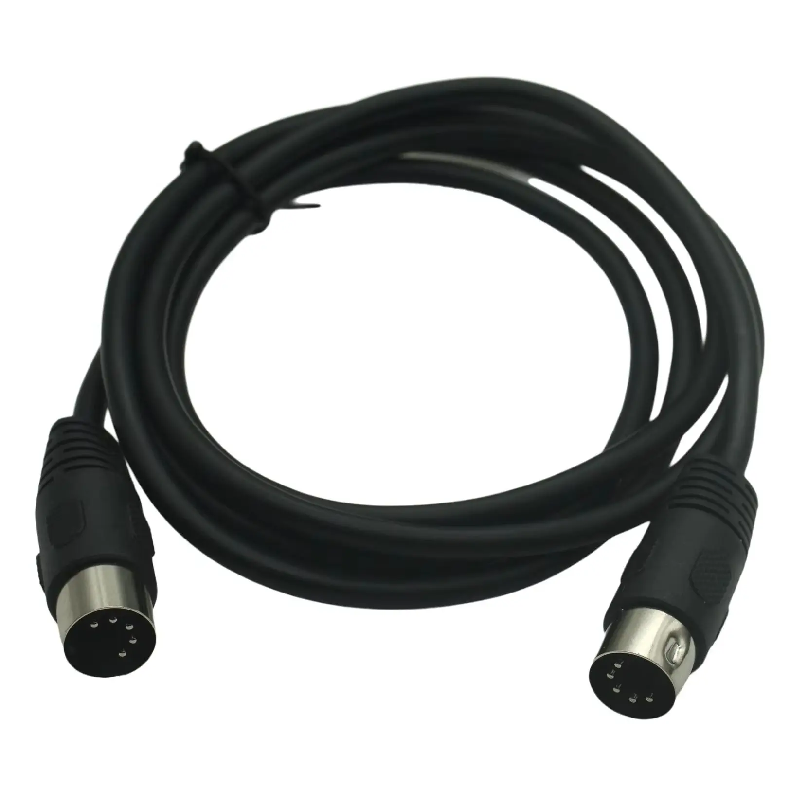 

Кабель MIDI DIN 5PIN, 5-контактный DIN (штекер-штекер/штекер-гнездо), черный аудиоудлинитель для подключения колонок, длина 3м/1.5м/0.5м, варианты до 5м