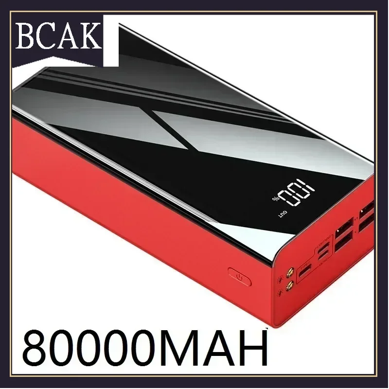 

BCAK discount store Outdoor 80000mAh Large-capacity Charging Treasure 60000 Digital Display 5w Fast Charging 100000Mobile Power