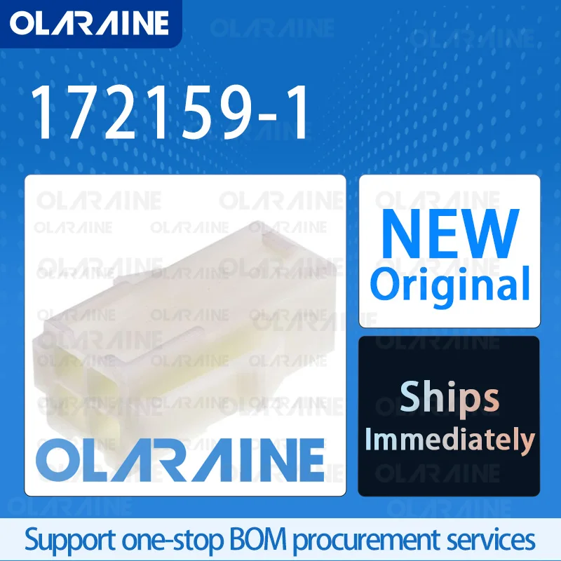 

50/200/500Pcs 172159-1 100% brand new and original IC chip Pin and socket connectors 4 Position 600 V