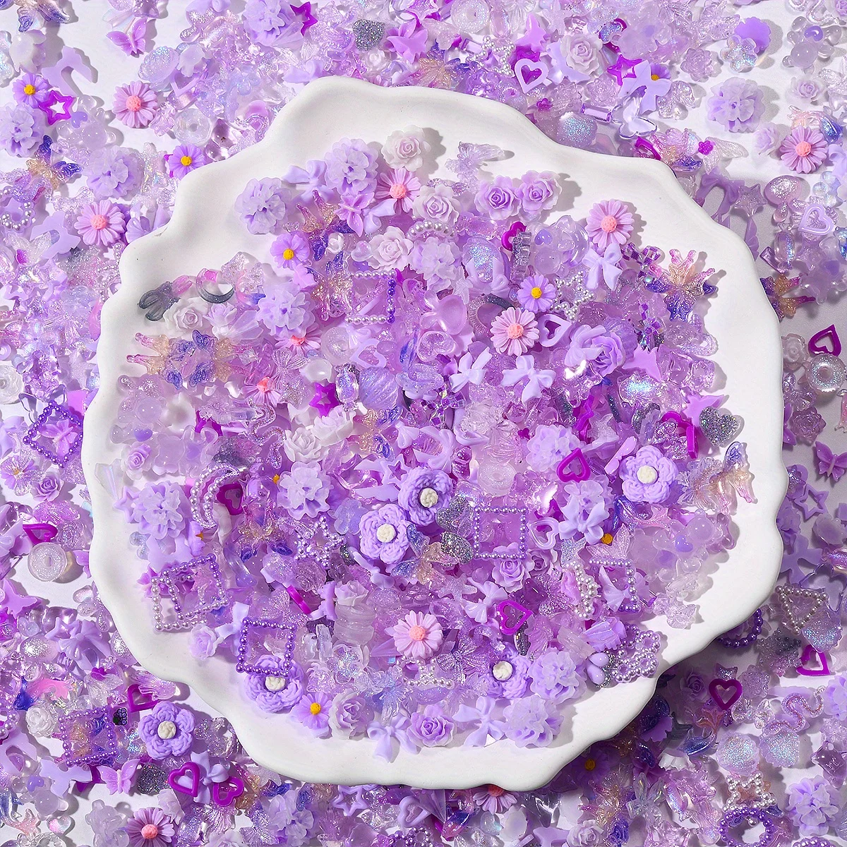 30 Uds. De lazo de manzana en forma de corazón, accesorios coloridos para decoración de uñas, dijes DIY, Artesanías hechas a mano, decoraciones de joyería para uñas de amor de dibujos animados