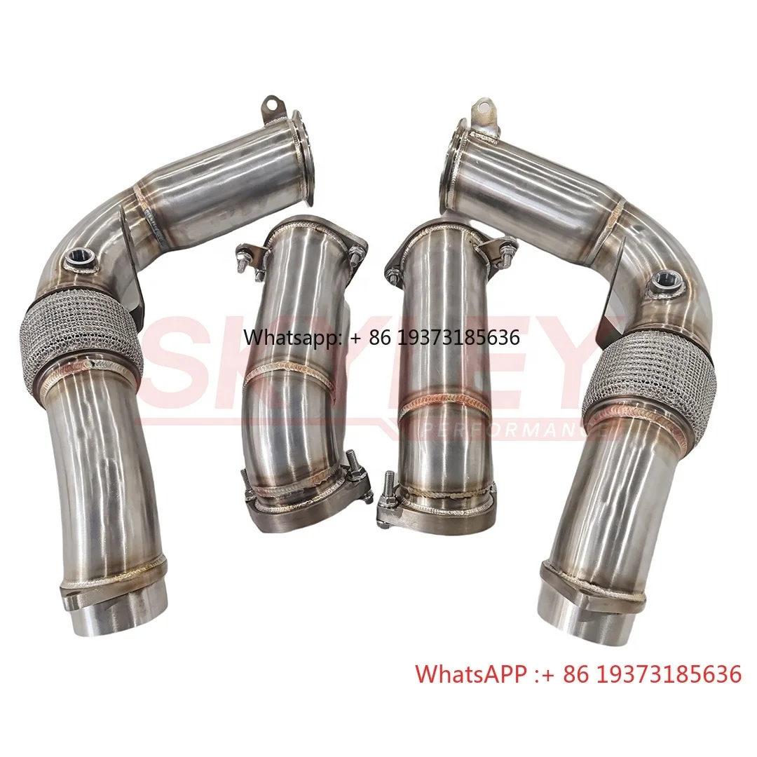 

In Stock for Bmw M5 G90 G99 G9x S68 2025+ Exhaust Downpipe