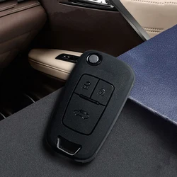 Car Key Case Full Cover For Buick Chevrolet Cruze Opel Vauxhall Astra J Corsa Insignia Mokka Encore Auto Fold Shell