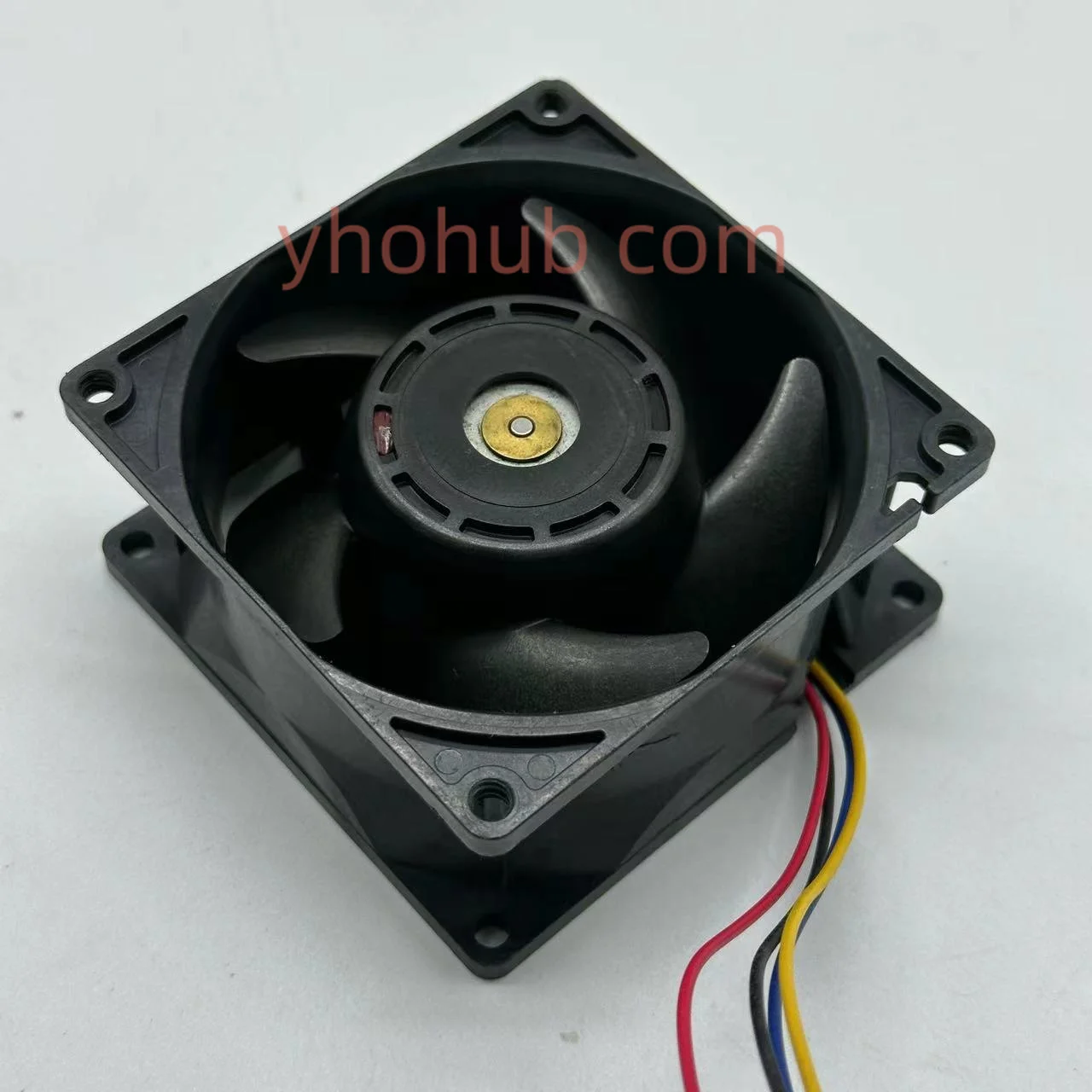 Sanyo Denki 9GV0848P1G03 DC 48V 0.84A 80X80X38mm 4-Wire Server Cooling Fan