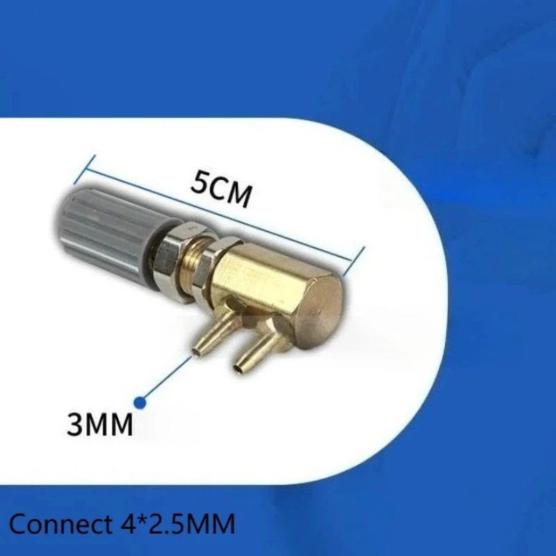 10Pcs Dental Regulator Control Valve 3mm 5mm for Dentistry Chair Turbine Unit Tool Replacement Equipment Accessories Hose Fit