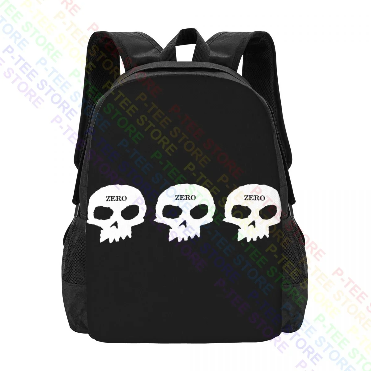 

Zero Skateboards 3 SkullBackpack Large Capacity Bookbag School Sport Bag