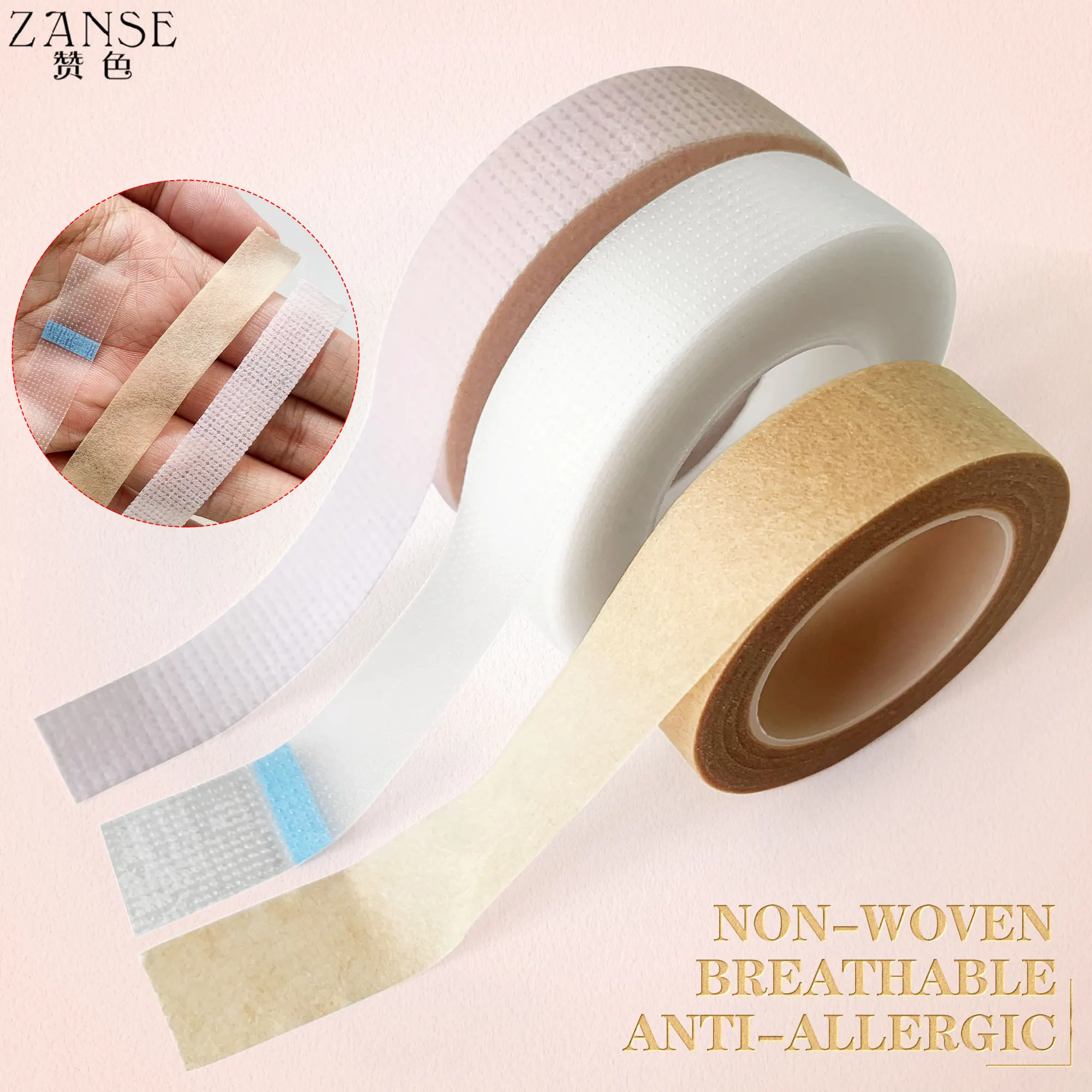 Eyelash Extensions Professional Tape Medical Tape Breathable Non-woven Tape Under Eye Patch Makeup Tools