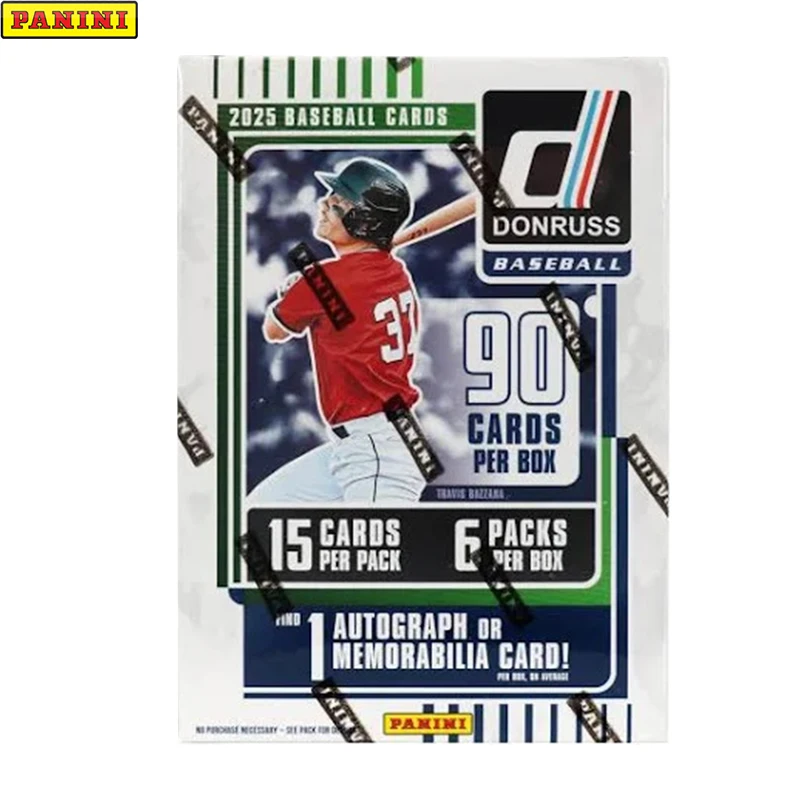 

Новый сезон 2025, коллекционная карта Panini Donruss Baseball Hobby Blaster Box Stock