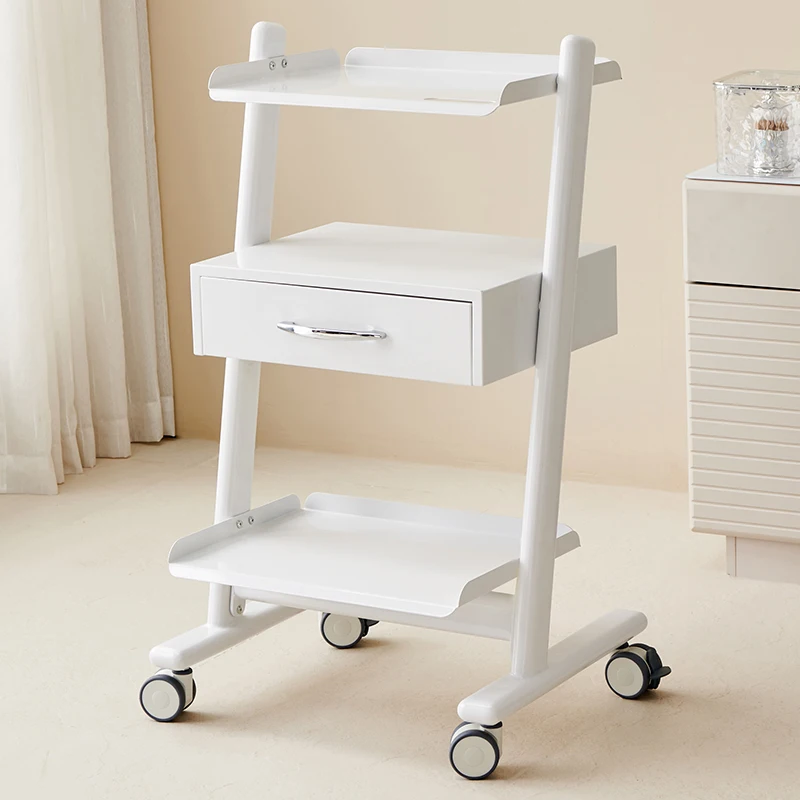 

Beauty Instrument Auxiliary Cart with Wheels Beauty Salon Special Tool Car Medical Beauty Dental Oral Equipment Storage Car