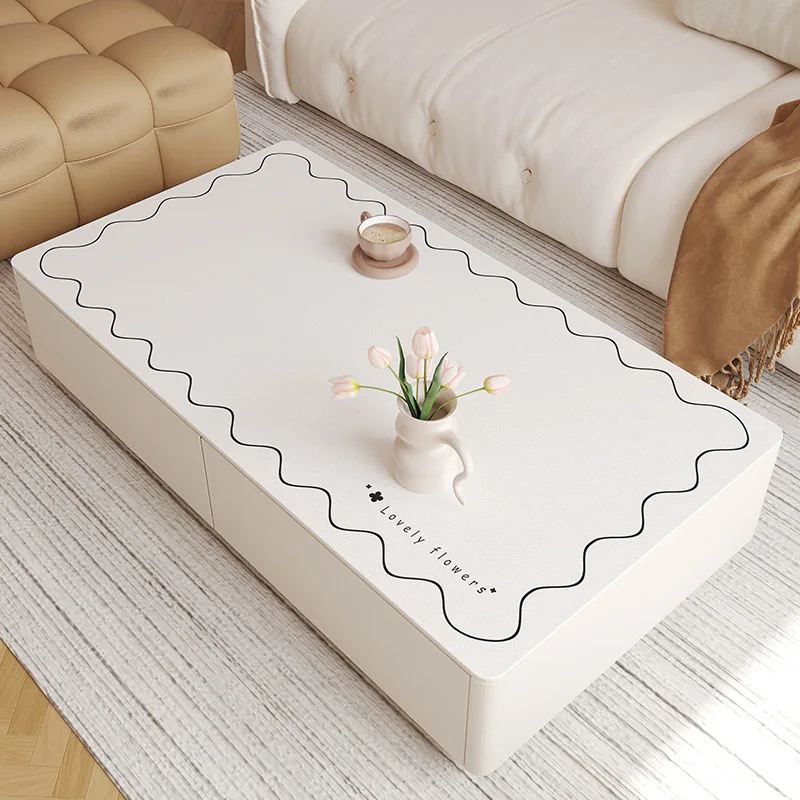 

2024 Tablecloth, coffee table, high-end feel, light luxury, waterproof and oil resistant table mat