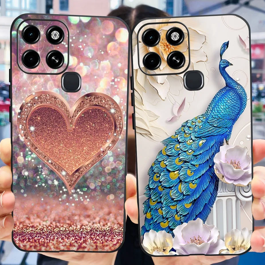 For Infinix Smart 6 Case X6511 X6511E Cute Fashion Painted Cover Soft Phone Case For Infinix Smart 6 Plus Smart6 HD Fundas Coque