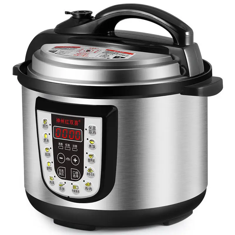 

Suitable forElectric pressure cooker intelligent automatic household electric high pressure cooker rice cooker 2L2.5L3L4L5L6L cr