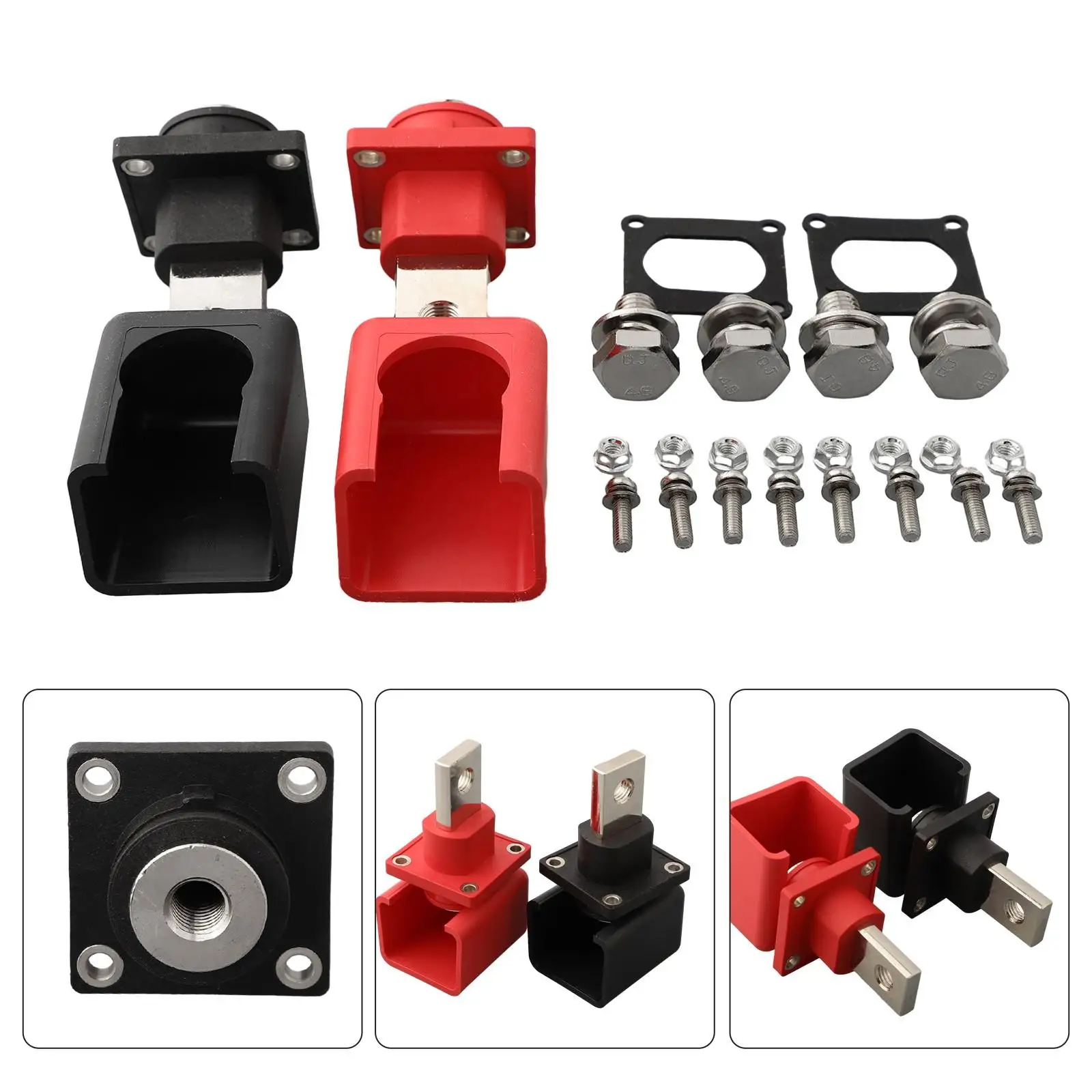 

All-Copper Energy Storage Terminal 200A Lithium Battery Battery Connector Battery Storage Terminal Post Energy Storage Connector
