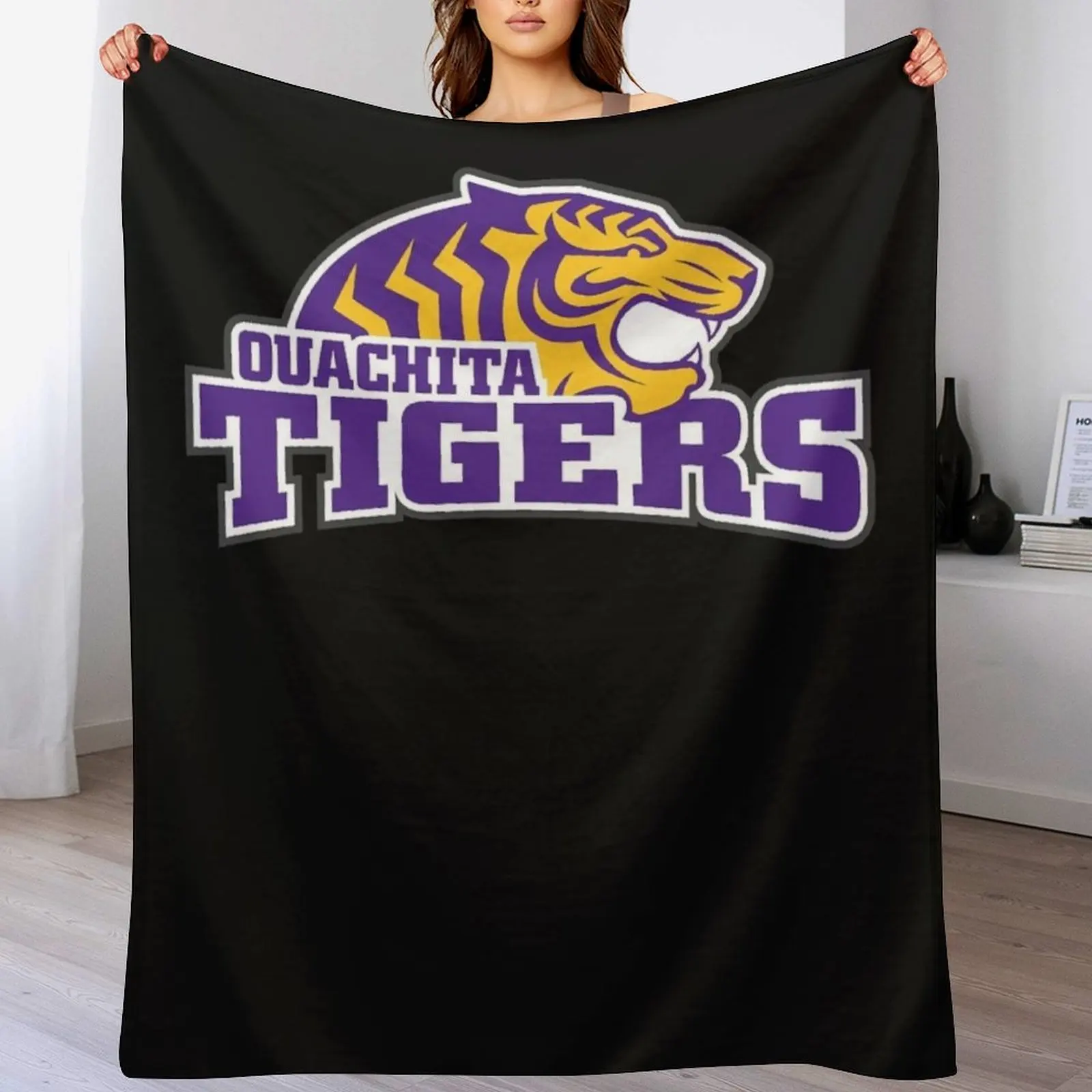 

Ouachita Baptist University Classic T-Shirt.png Throw Blanket