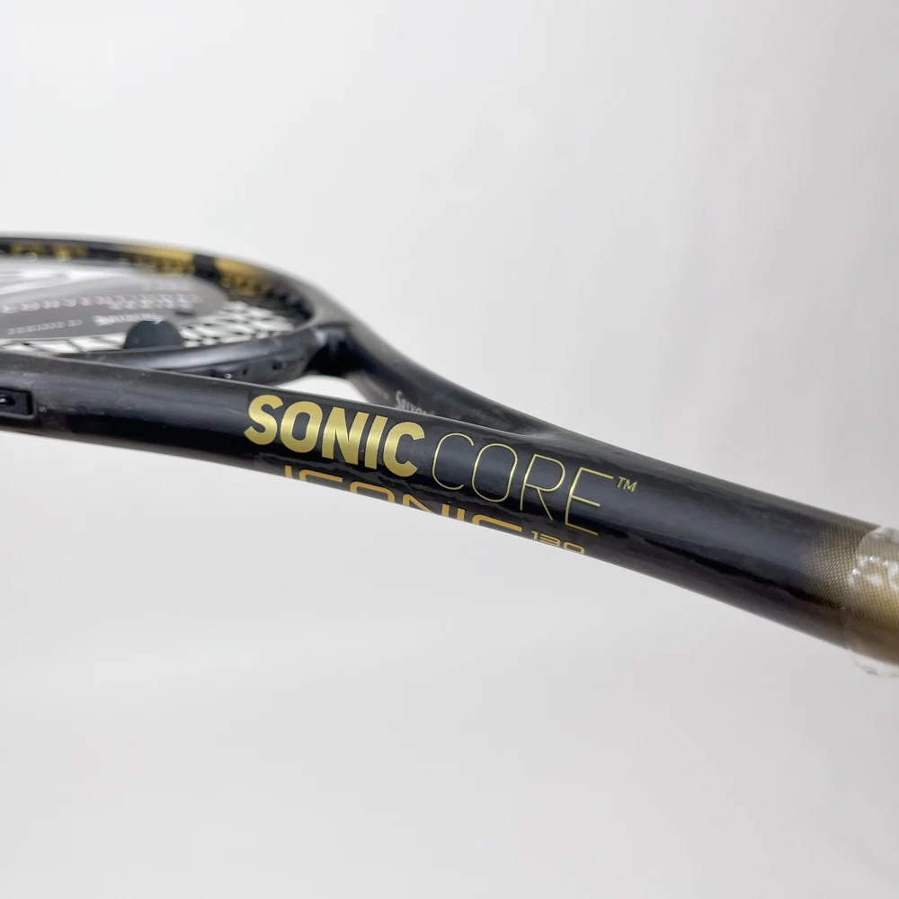 SQUASH RACKET DUNLOP D SR SONIC CORE ICONIC 130 NH Black Gold