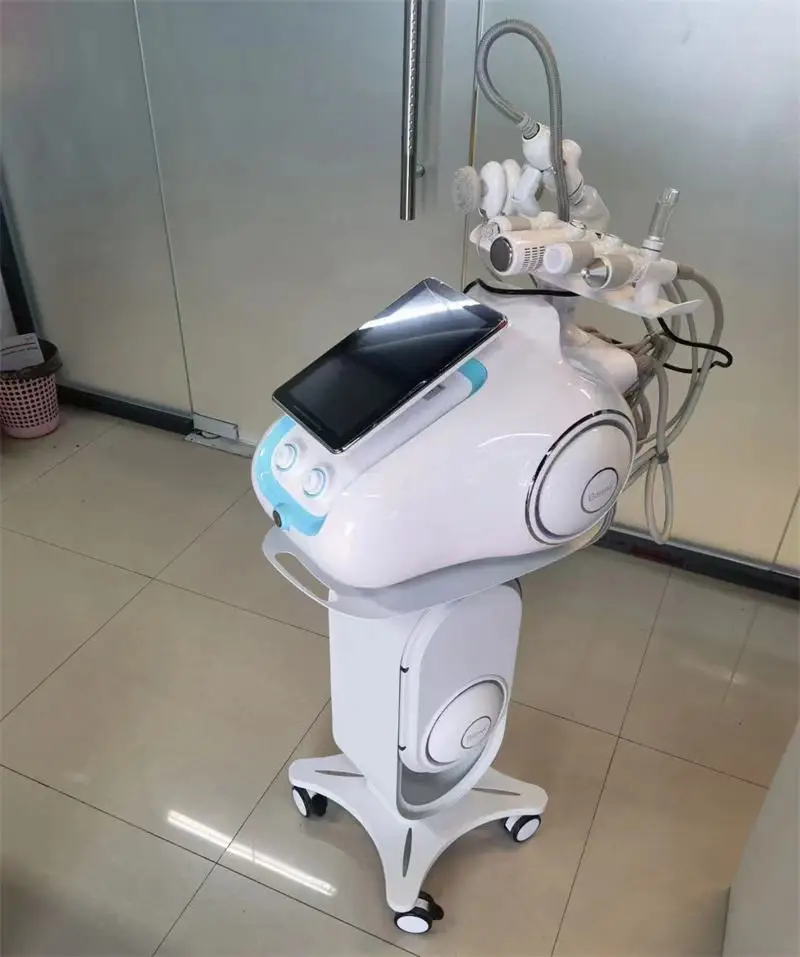 Equipamento de limpeza facial portátil, Concentrador De Oxigênio Bolha, Dermabrasion Plasma, Facial Care Device, Spa, Estética Profissional