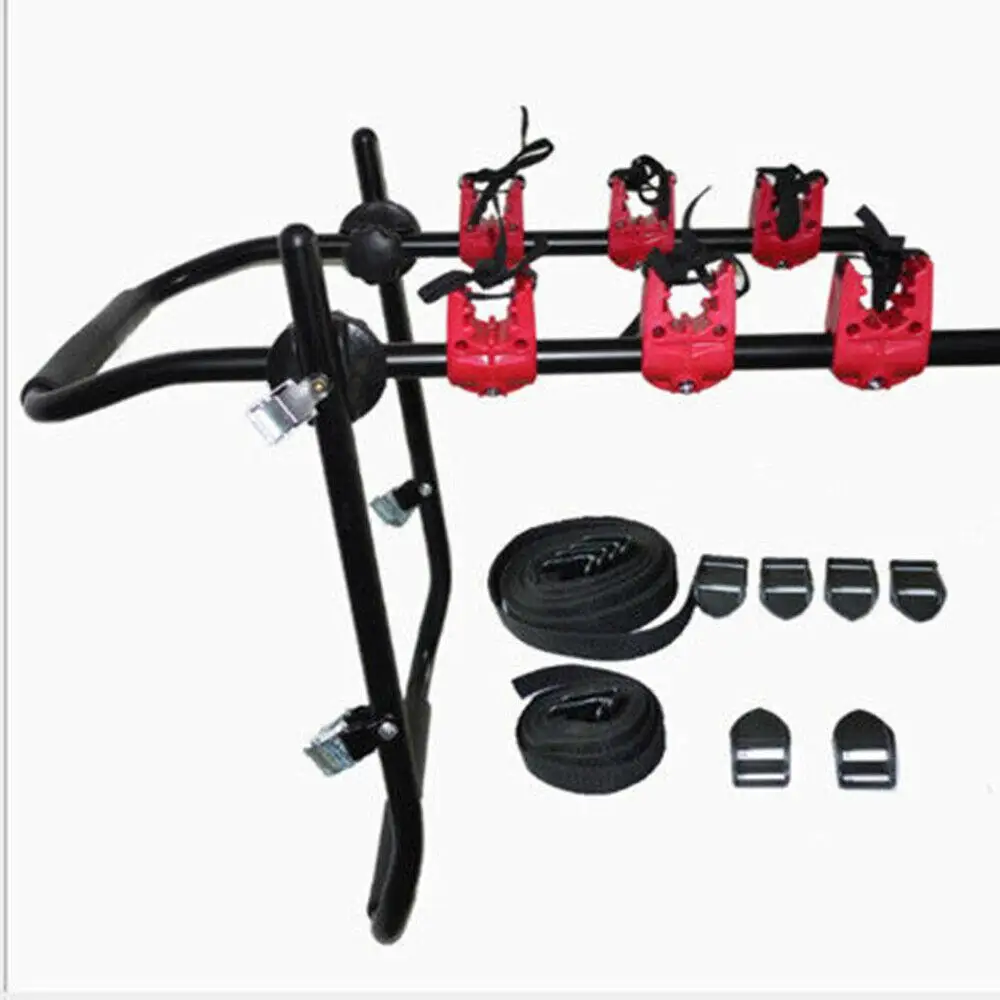 3-Bike Trunk Mount Carrier for Cars 4