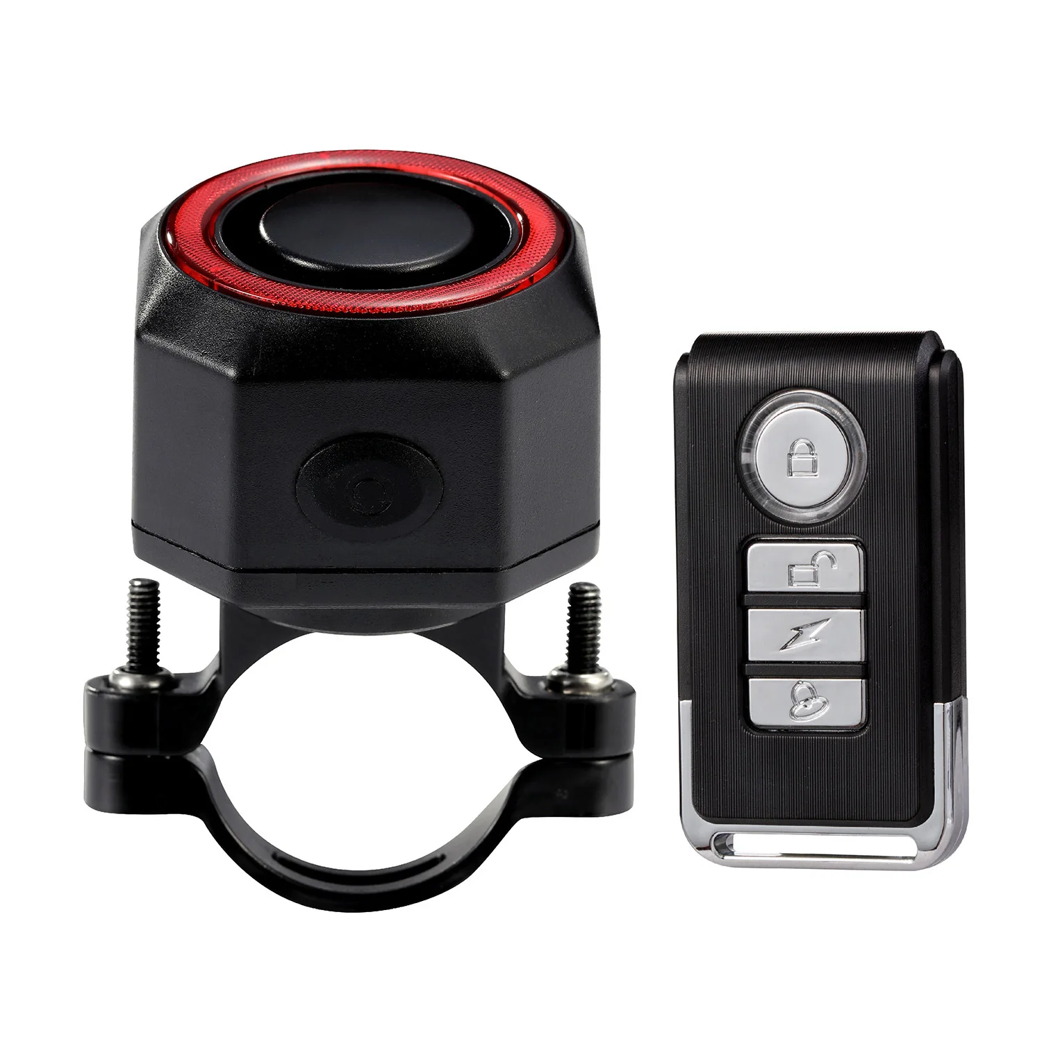 KS-SF33R Wireless indução assaltante alarme montanha aviso LED recarregável bicicleta freio lanterna traseira inteligente