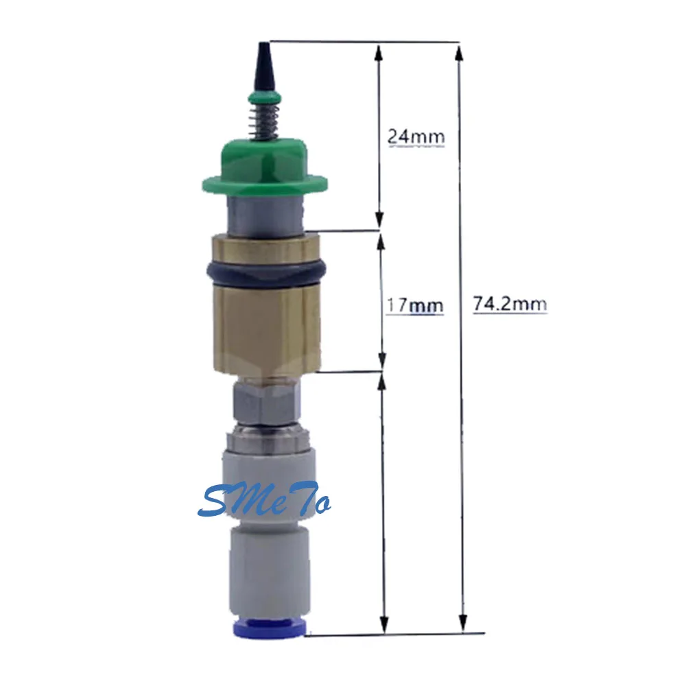 

SMT Automation JUKI nozzle set 500 501 502 503/504/505 506 507 508 510 511 Robot Adapter Rod With Simple Pneumatic Connector Kit