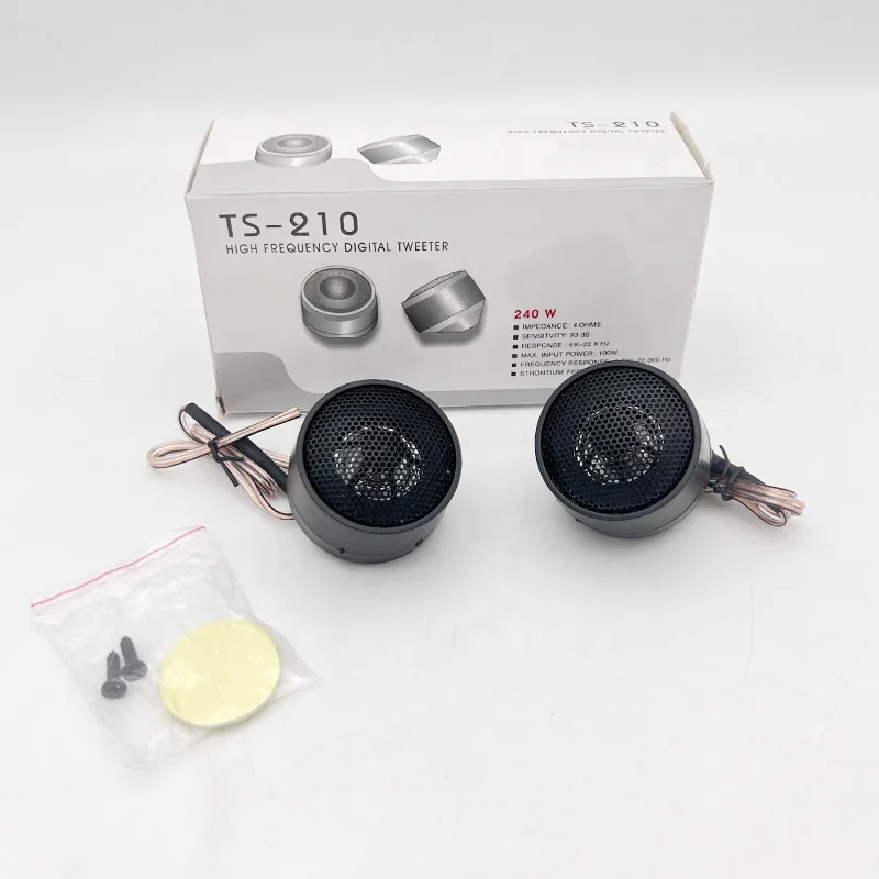 

Оптовый высокочастотный цифровой автомобильный твитер 240 Вт 4 Ом небольшой твитер автомобильный аудиодинамик