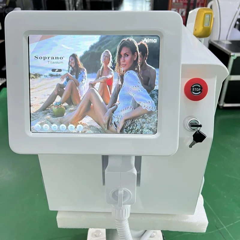 808nm 755nm 1064nm Diode Laser Epilator Alexandrite Painless Permanent Hair Removal with Cooling Head for Use