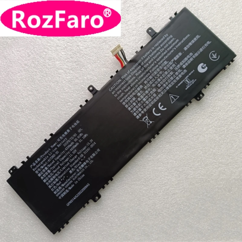 Imagem -03 - Rozfaro 4172823s Ns15ic _ X2plus Bateria para Infinix Inbook x2 Plus Xl25 Xl21 x2 Gen11 Xl23 x1 Slim Xl21 Inbook x3 Plus Xl31