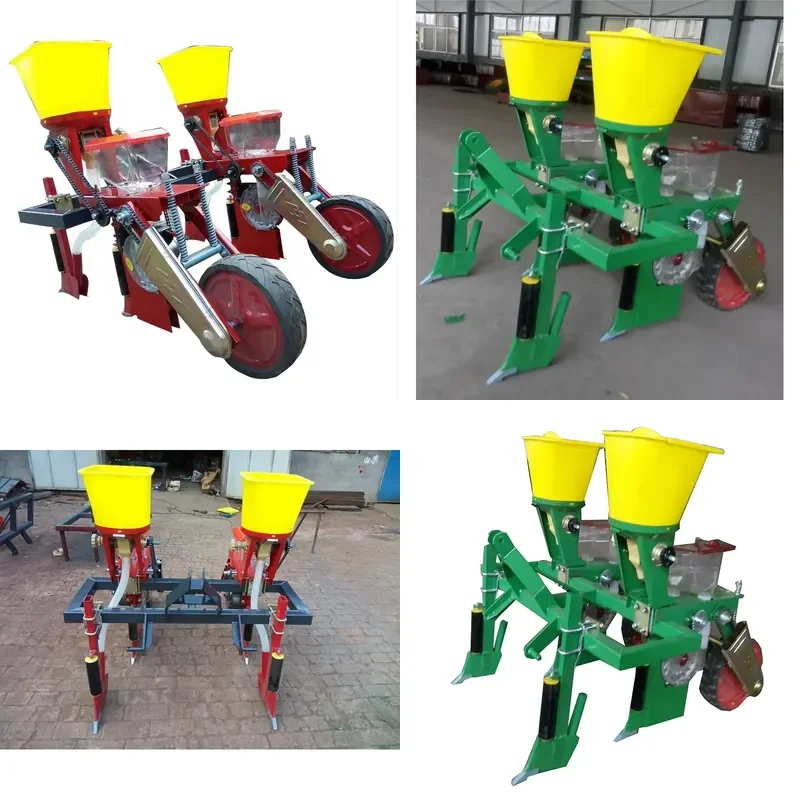 2 Row Seed Planter for Tractor Corn Planter Agricultural Machinery Seeder Sowing Machine Farm Equipment