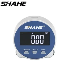 SHAHE Electronic Ruler LCD Display High Accuracy Handheld Length Measuring Tool Long Standby Rechargeable Digital Measuring Tape